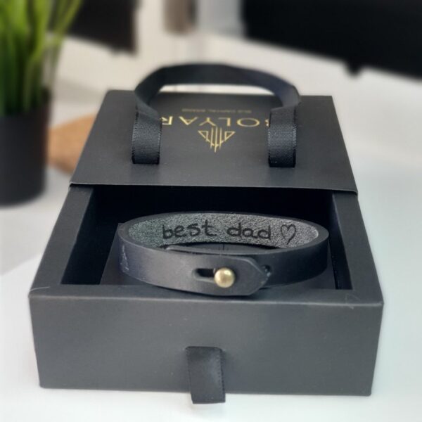 Гривна Bolyar с надпис Best dad